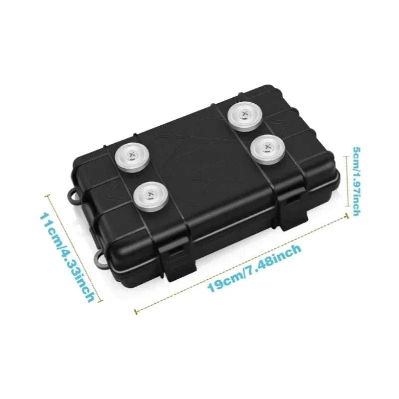 Magnetic Car Key Box Waterproof Hidden Under Vehicle Storage Case-L