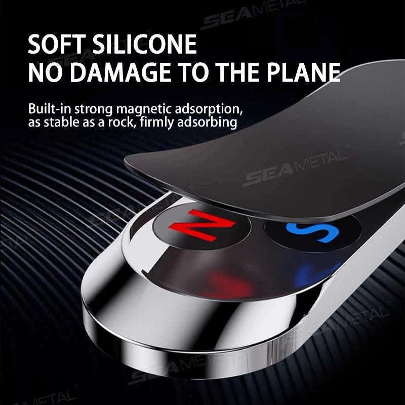 Magnetic Car Phone Holder 360-Degree Rotation-Black