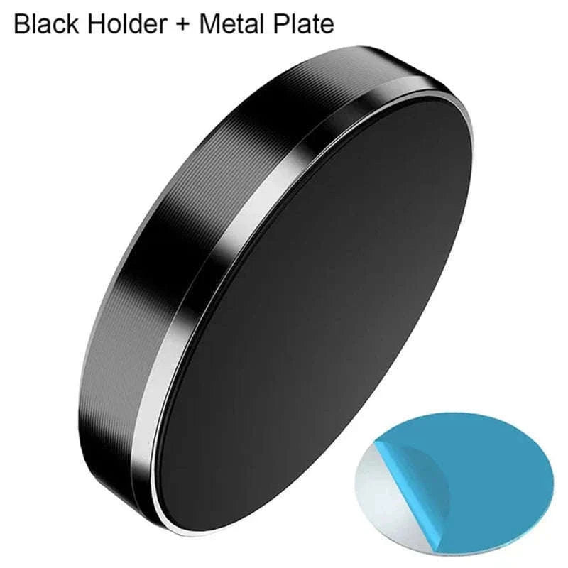 Magnetic Car Phone Holder for Easy Dashboard Mounting-2Pcs Black
