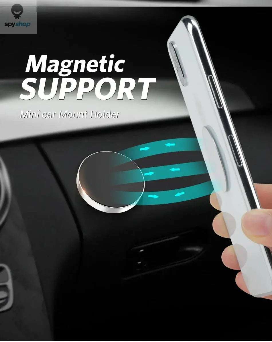 Magnetic Car Phone Holder with Strong Grip and 360° Option-2pcs Black
