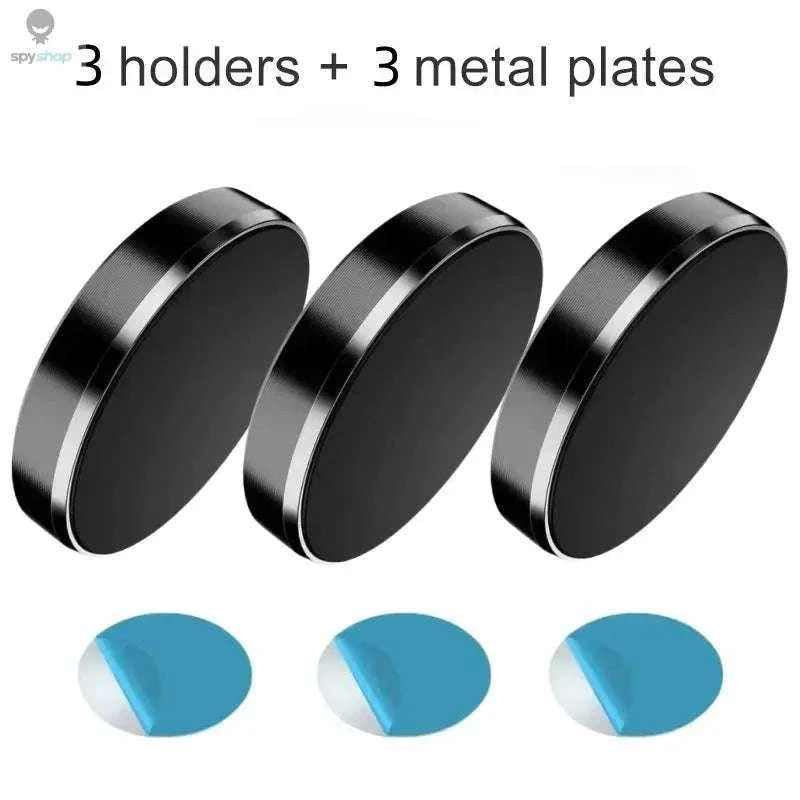 Magnetic Car Phone Holder with Strong Grip and 360° Option-2pcs Black
