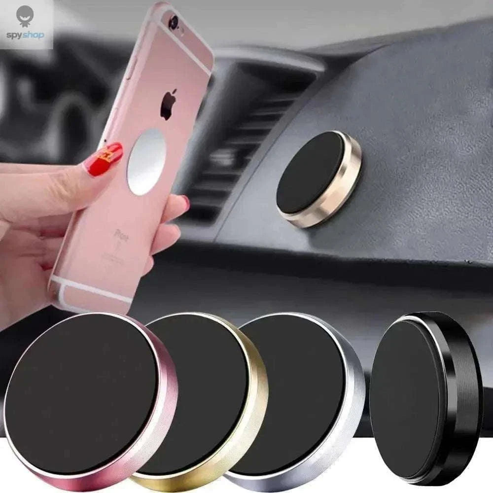 Magnetic Car Phone Holder with Strong Grip and 360° Option-2pcs Black