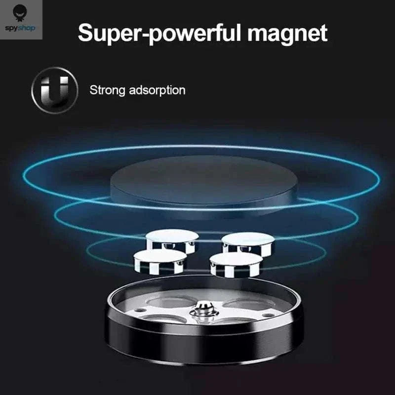 Magnetic Car Phone Holder with Strong Grip and 360° Option-2pcs Black