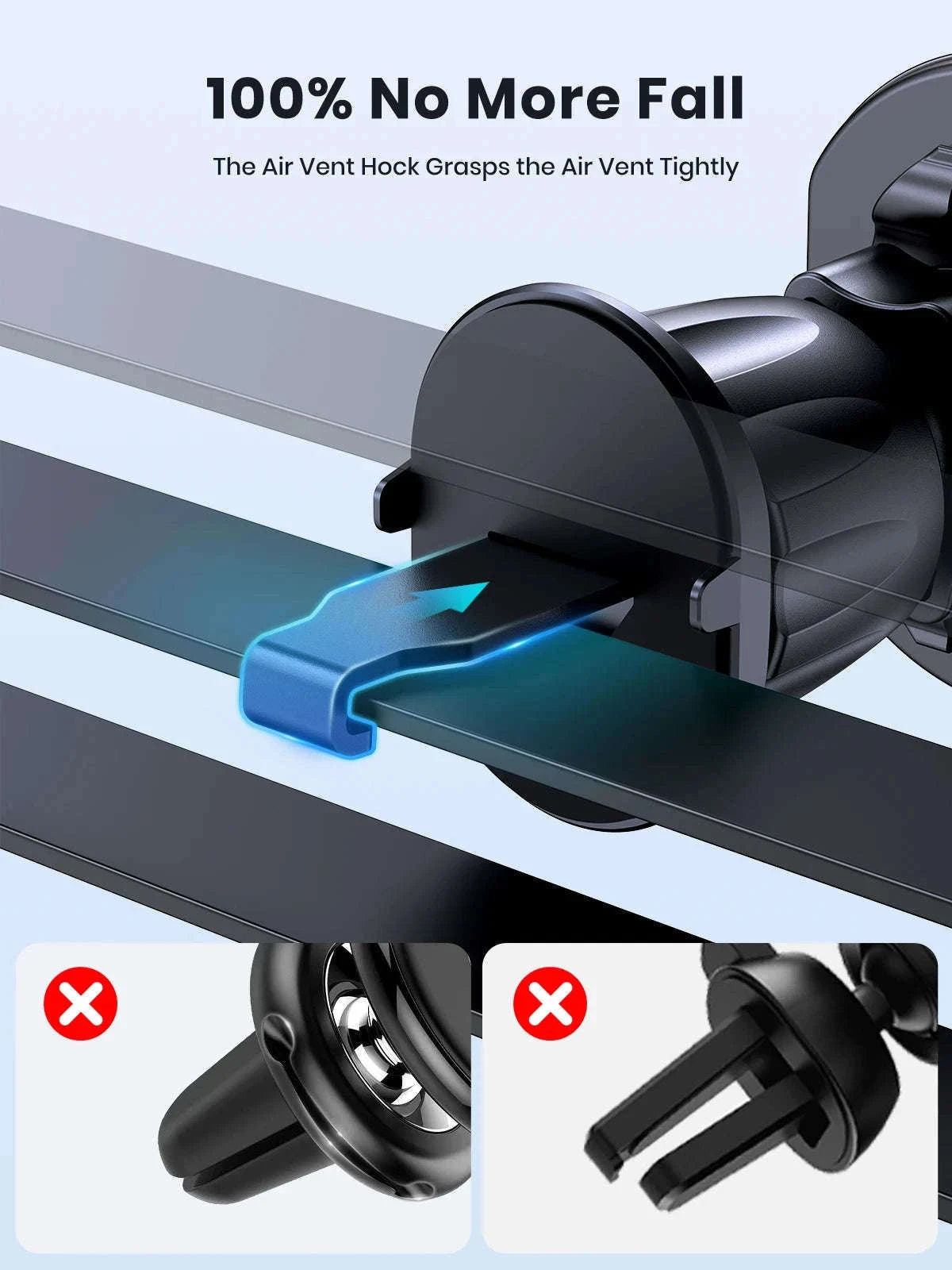 Magnetic Car Phone Mount for Air Vent-For Air Vent