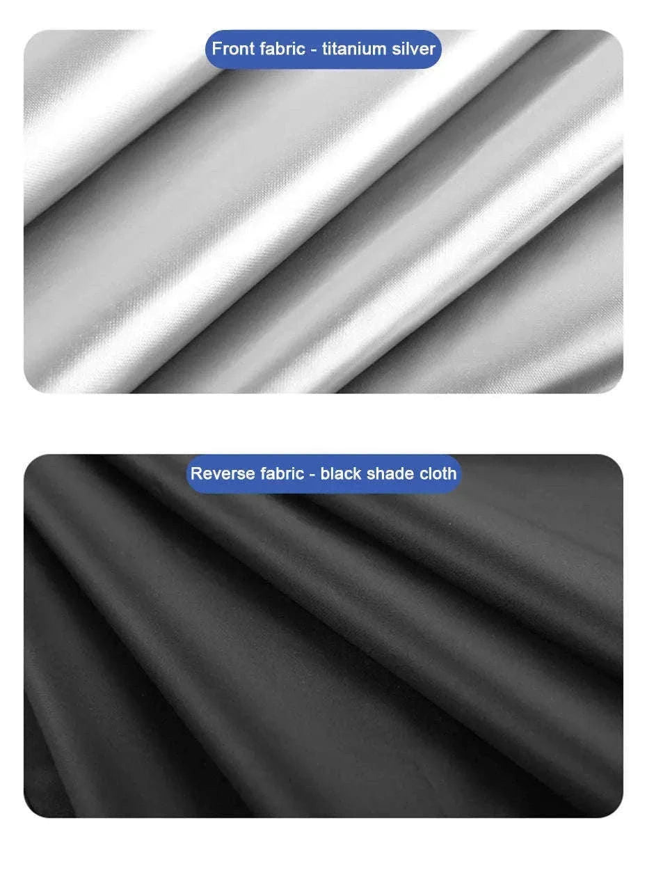 Magnetic Car Side Window Curtain 2Pcs Privacy Sun Shade-Front 2pcs