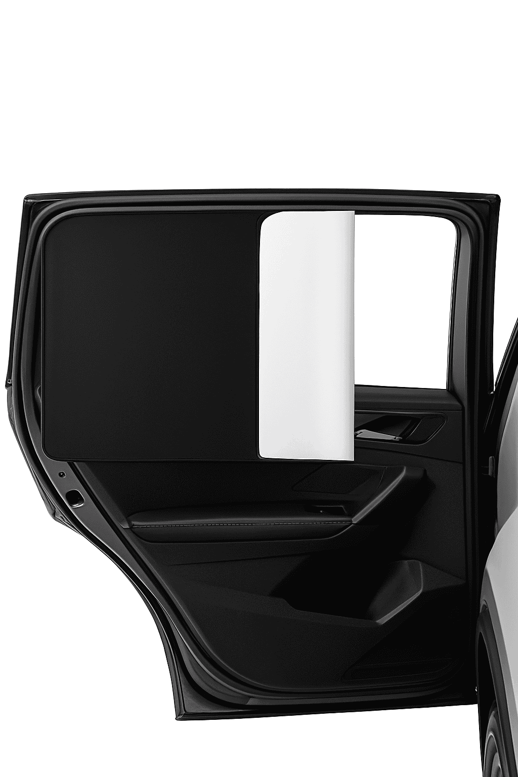 Magnetic Car Side Window Curtain 2Pcs Privacy Sun Shade-Front 2pcs