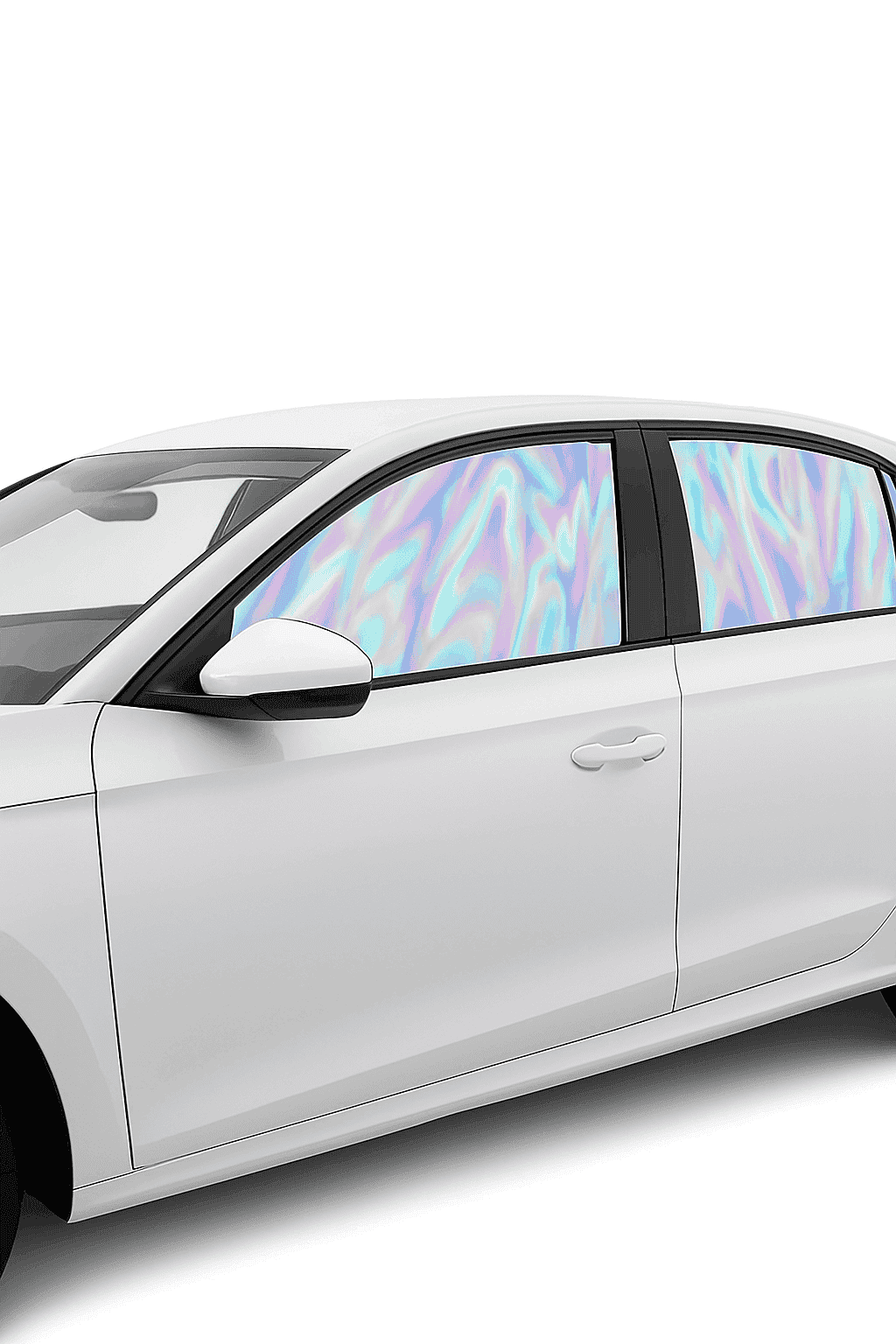 Magnetic Car Window Sun Shade Privacy Curtain-Rear 2Pcs