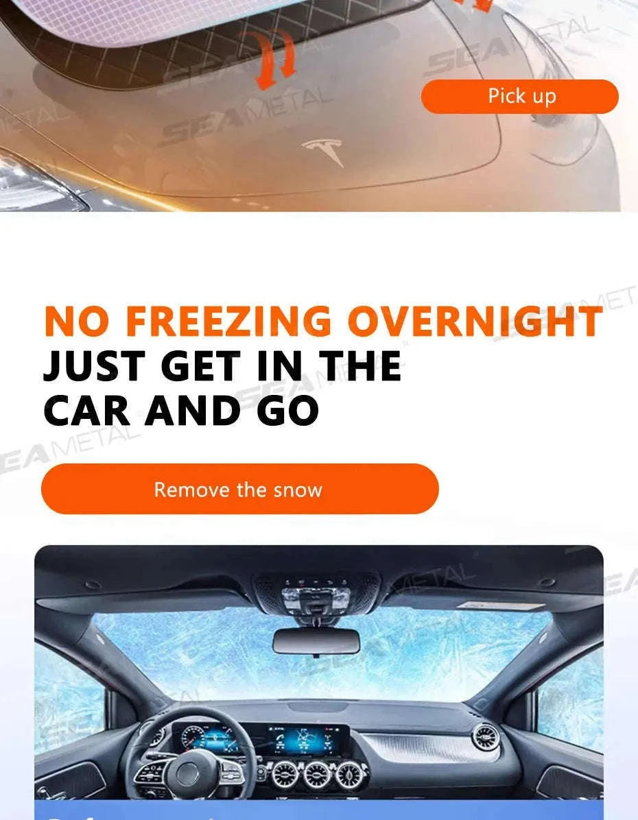 Magnetic Car Windshield Snow Cover-1 pc