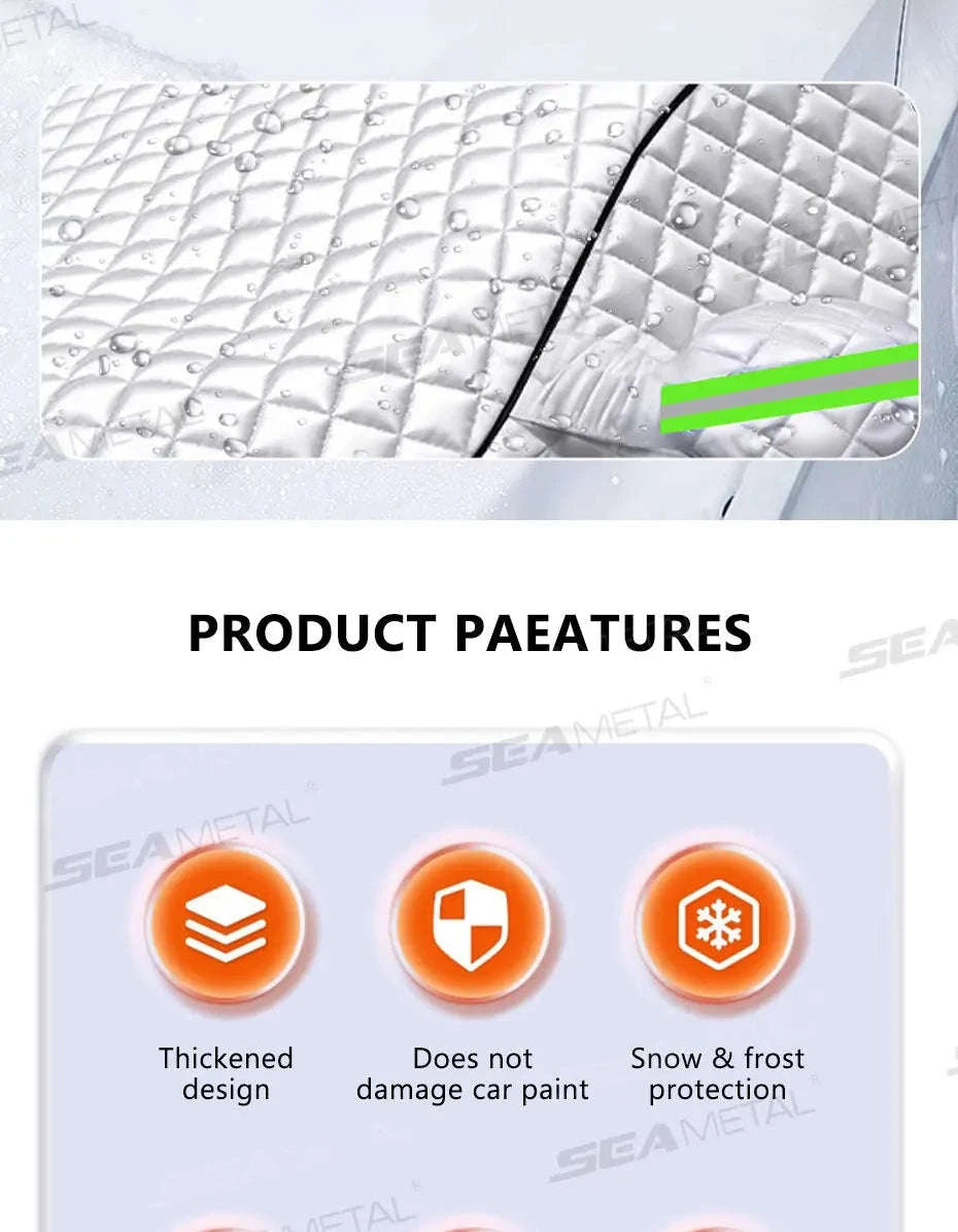 Magnetic Car Windshield Snow Cover-1 pc