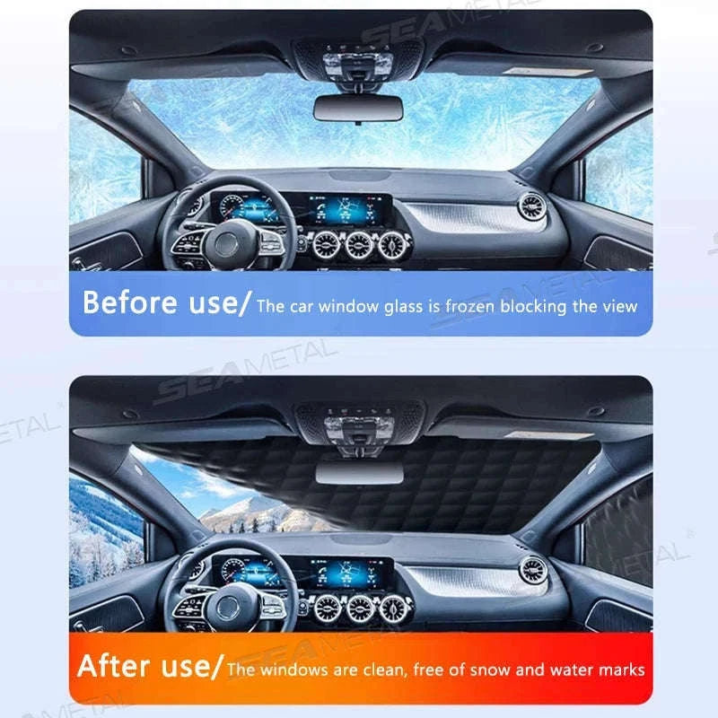 Magnetic Car Windshield Snow Cover-1 pc