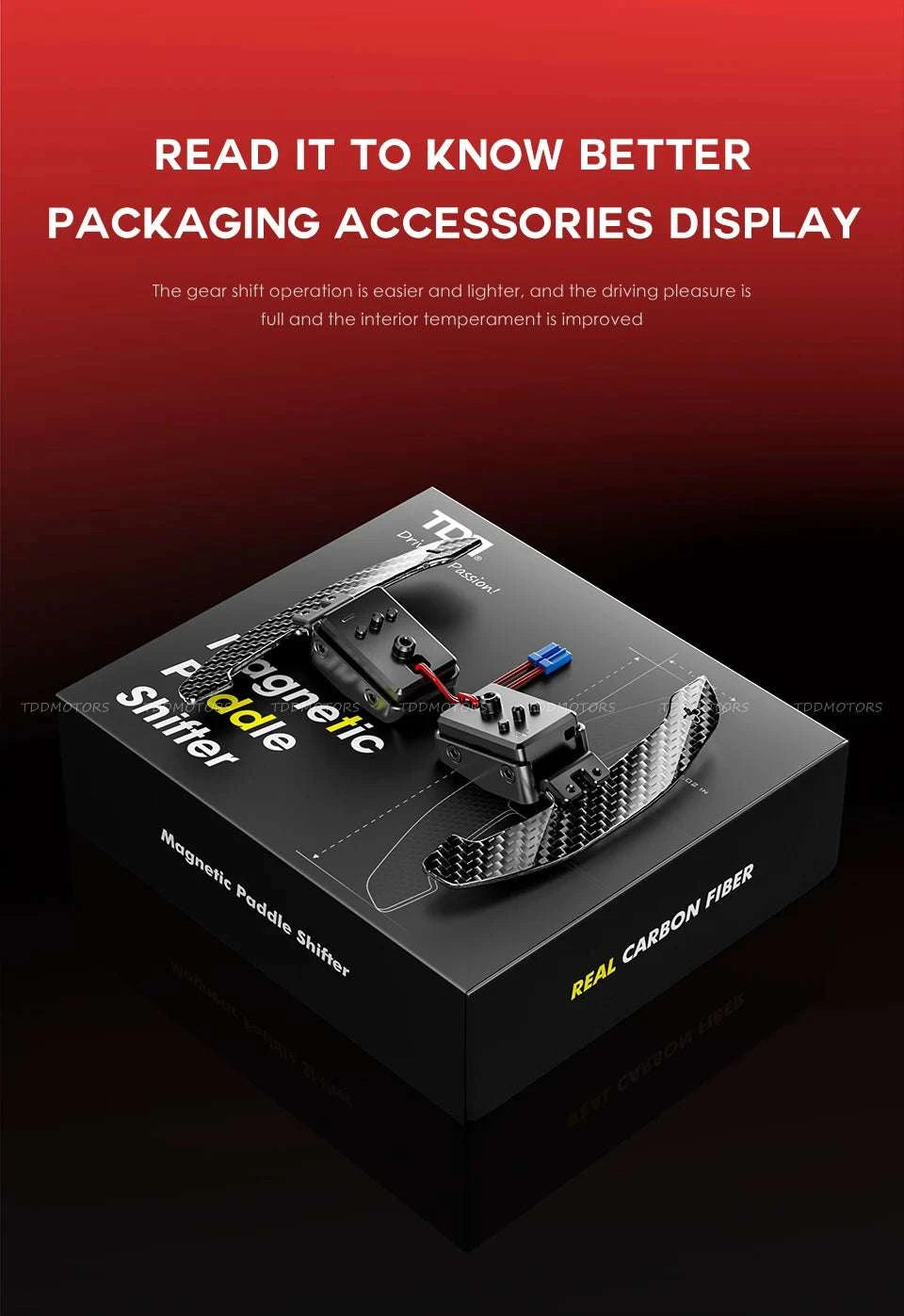 Magnetic Carbon Fiber Paddle Shifters for Mini & BMW Models-Type 3 Paddles Only