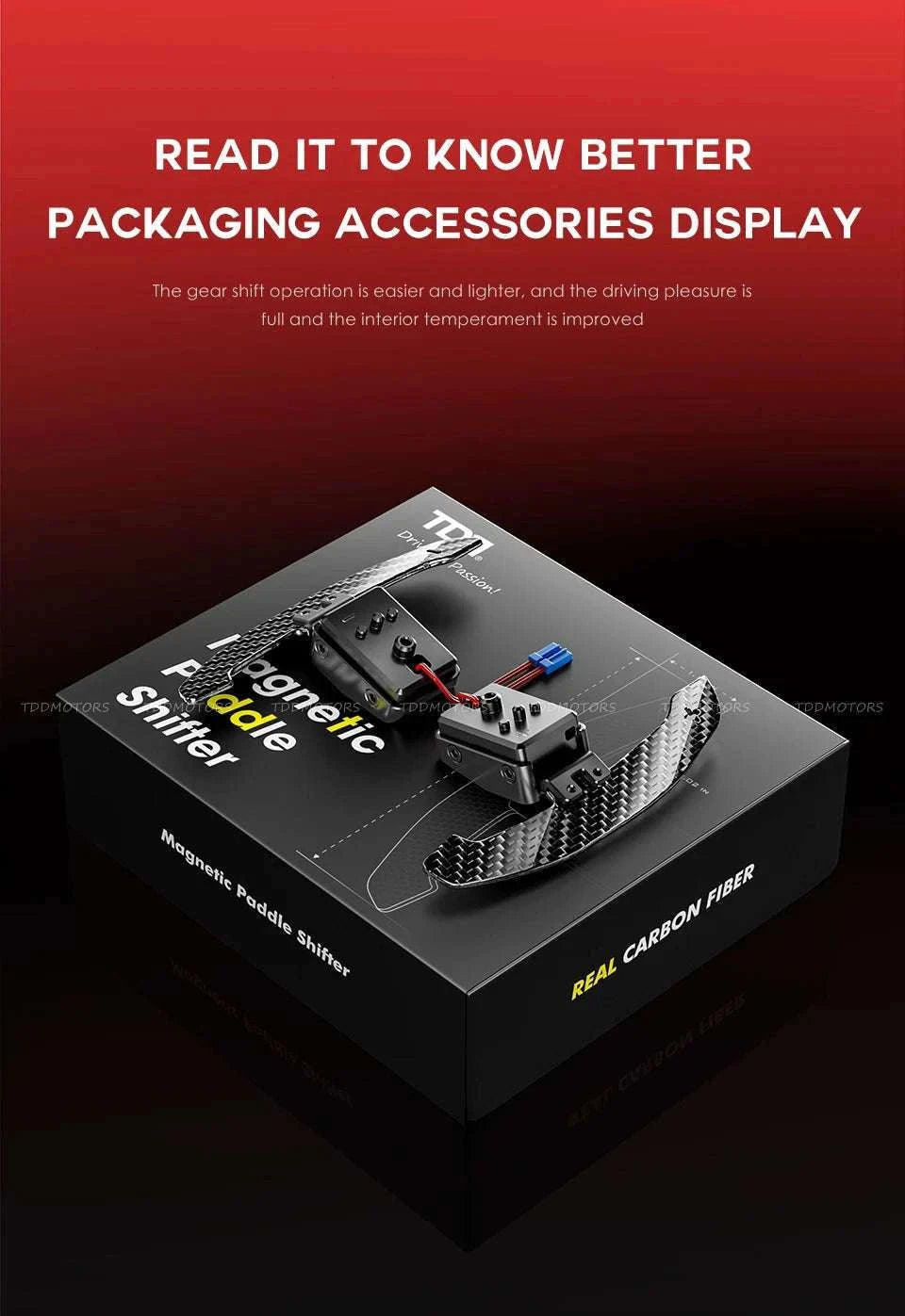 Magnetic Carbon Fiber Paddle Shifters for Mini & BMW Models-Type 3 Paddles Only
