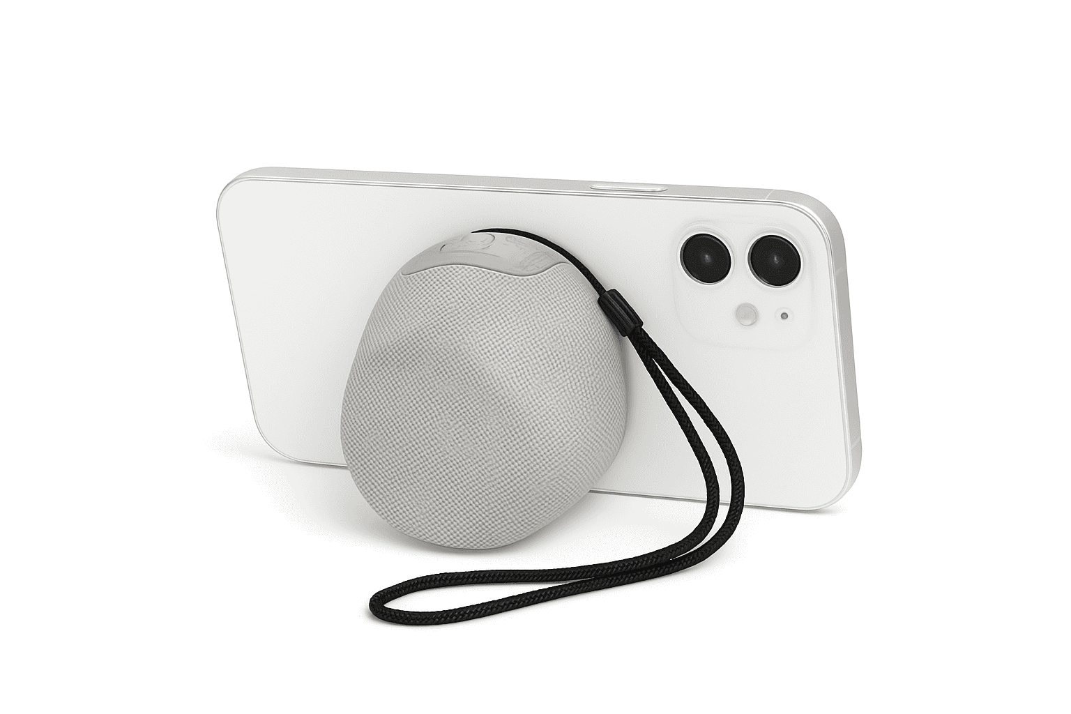 Magnetic Clip-On Phone Speaker with Wireless Audio & Extra Bass-black / Speaker