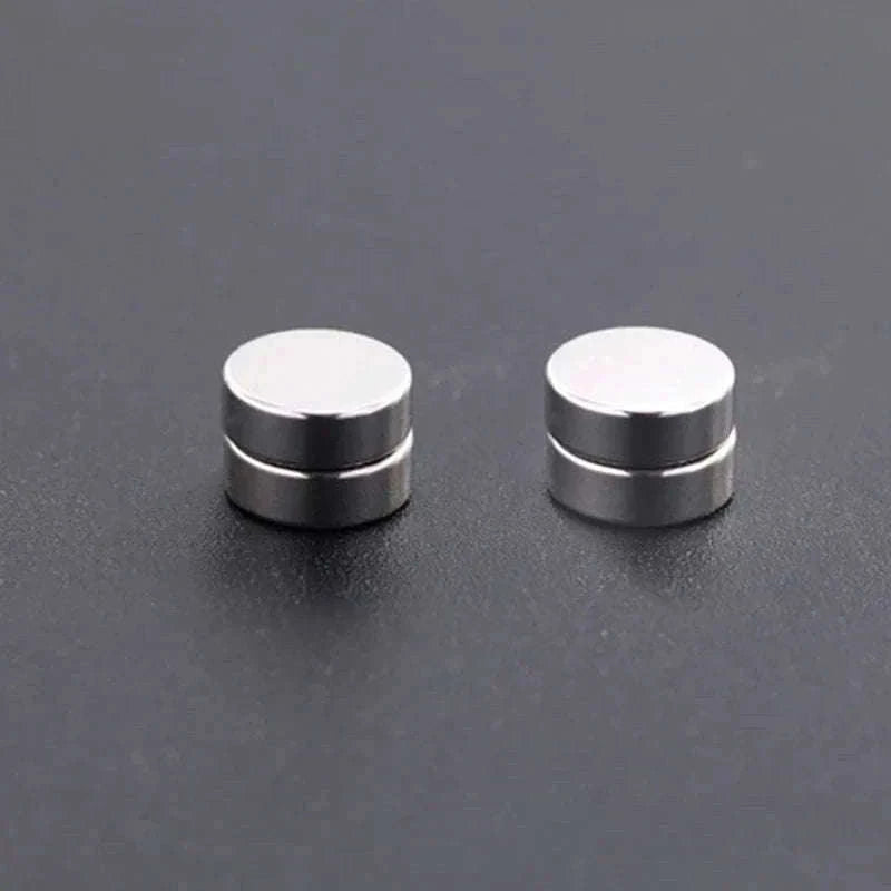 Magnetic Crystal Stud Earrings – Non-Piercing Zircon Style-type1