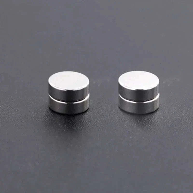 Magnetic Crystal Stud Earrings – Non-Piercing Zircon Style-type1