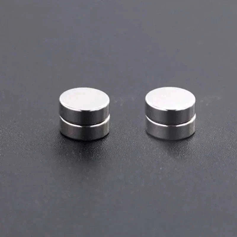 Magnetic Crystal Stud Earrings – Non-Piercing Zircon Style-type1