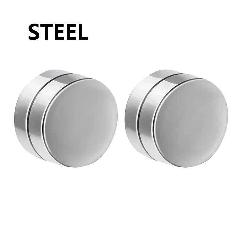 Magnetic Crystal Stud Earrings – Non-Piercing Zircon Style-type1
