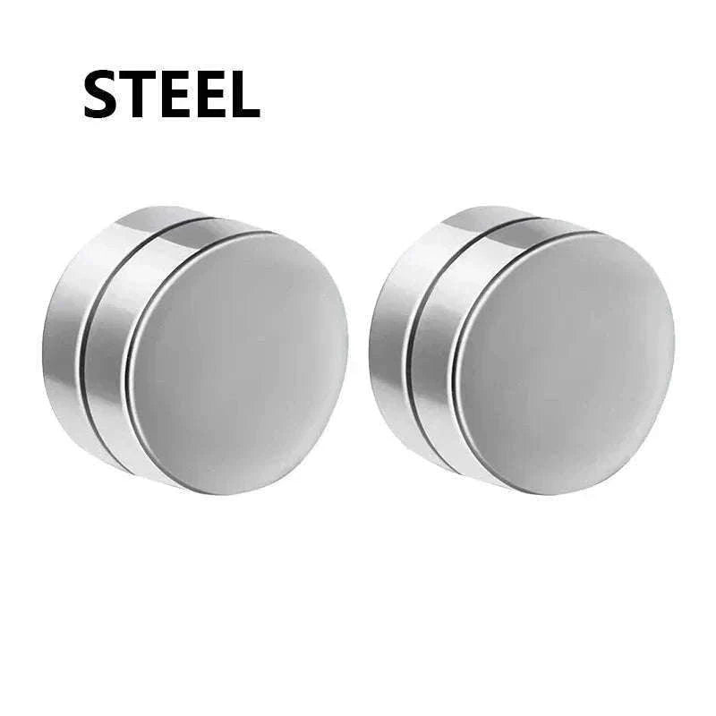 Magnetic Crystal Stud Earrings – Non-Piercing Zircon Style-type1