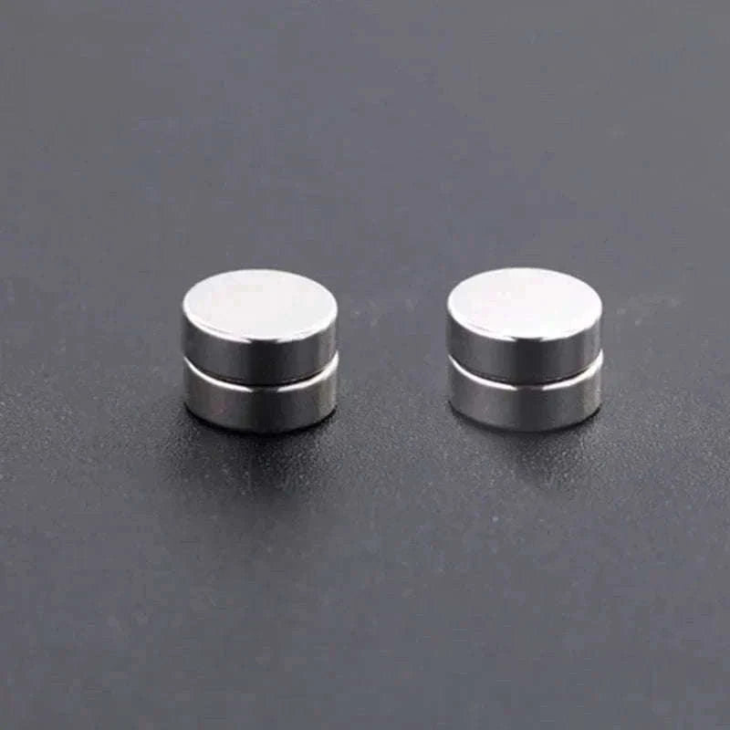 Magnetic Crystal Stud Earrings – Non-Piercing Zircon Style-type1