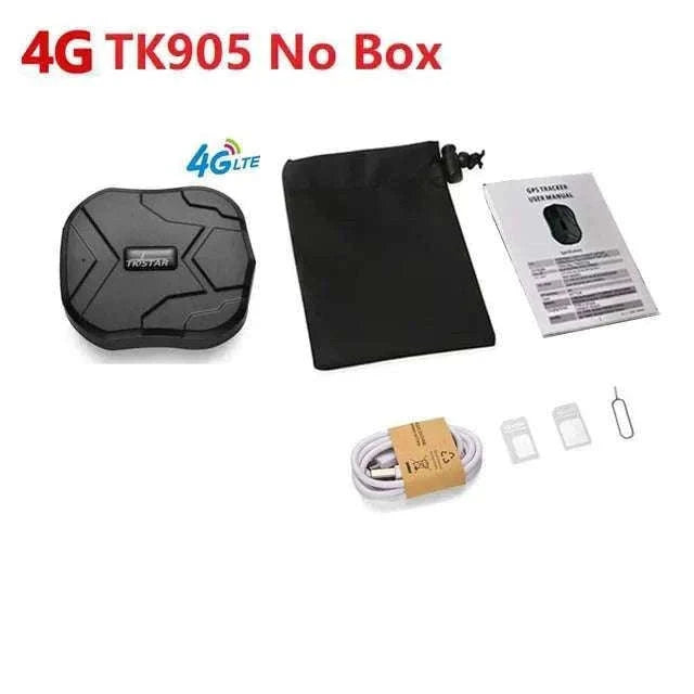 Magnetic GPS Car Tracker TK905 with 4G, 5000mAh & App Tracking-2G No Box Charger
