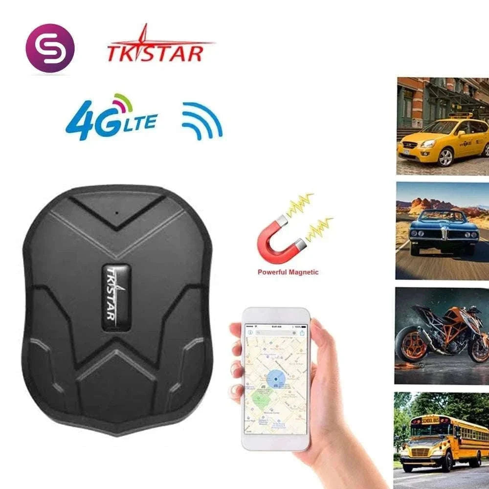 Magnetic GPS Car Tracker TK905 with 4G, 5000mAh & App Tracking-2G No Box Charger