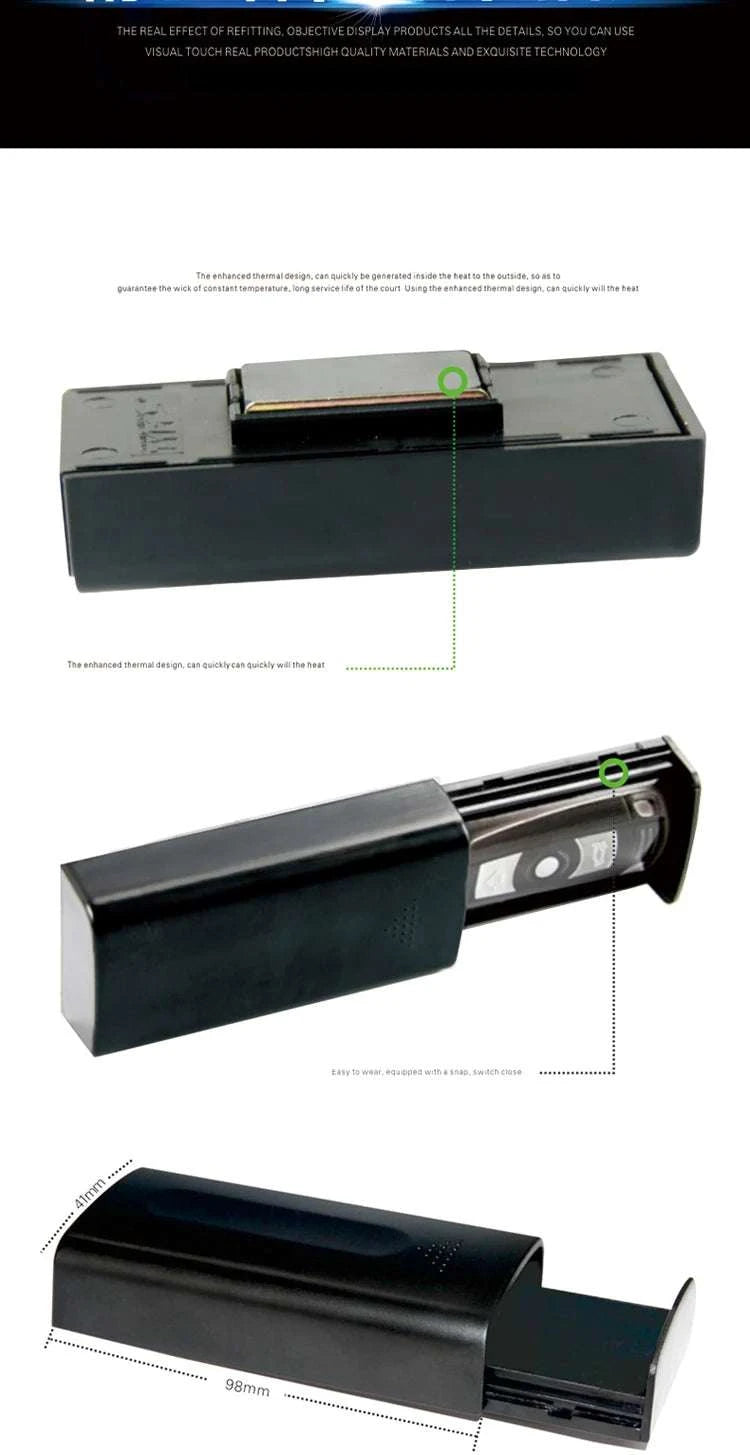 Magnetic Key Safe Box Hidden Spare Key Holder for Car Home Use-Black