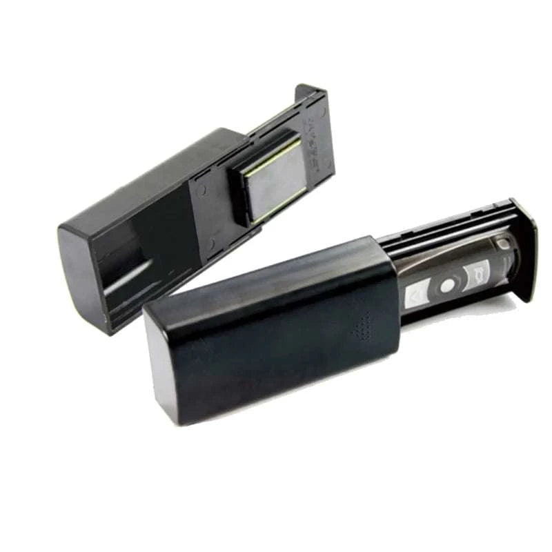 Magnetic Key Safe Box Hidden Spare Key Holder for Car Home Use-Black