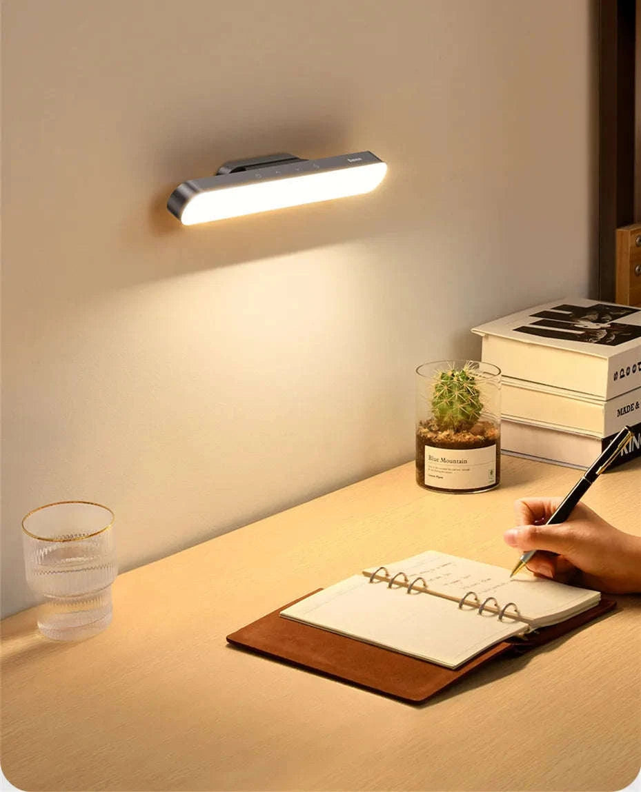 Magnetic LED Night Light with Stepless Dimming & 24H Battery-No adapter