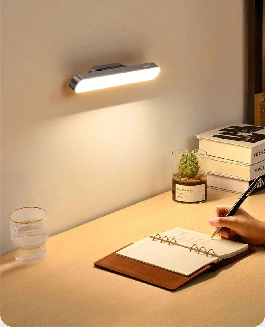 Magnetic LED Night Light with Stepless Dimming & 24H Battery-No adapter
