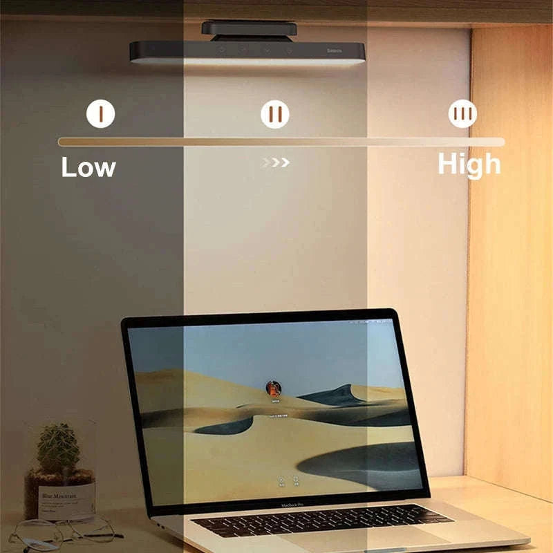 Magnetic LED Night Light with Stepless Dimming & 24H Battery-No adapter
