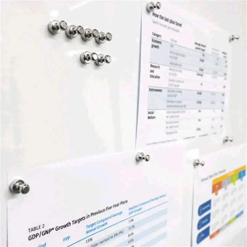 Magnetic Nails – Strong Mini Magnets for Notes, Photos, and Displays-10pcs / 12X16mm