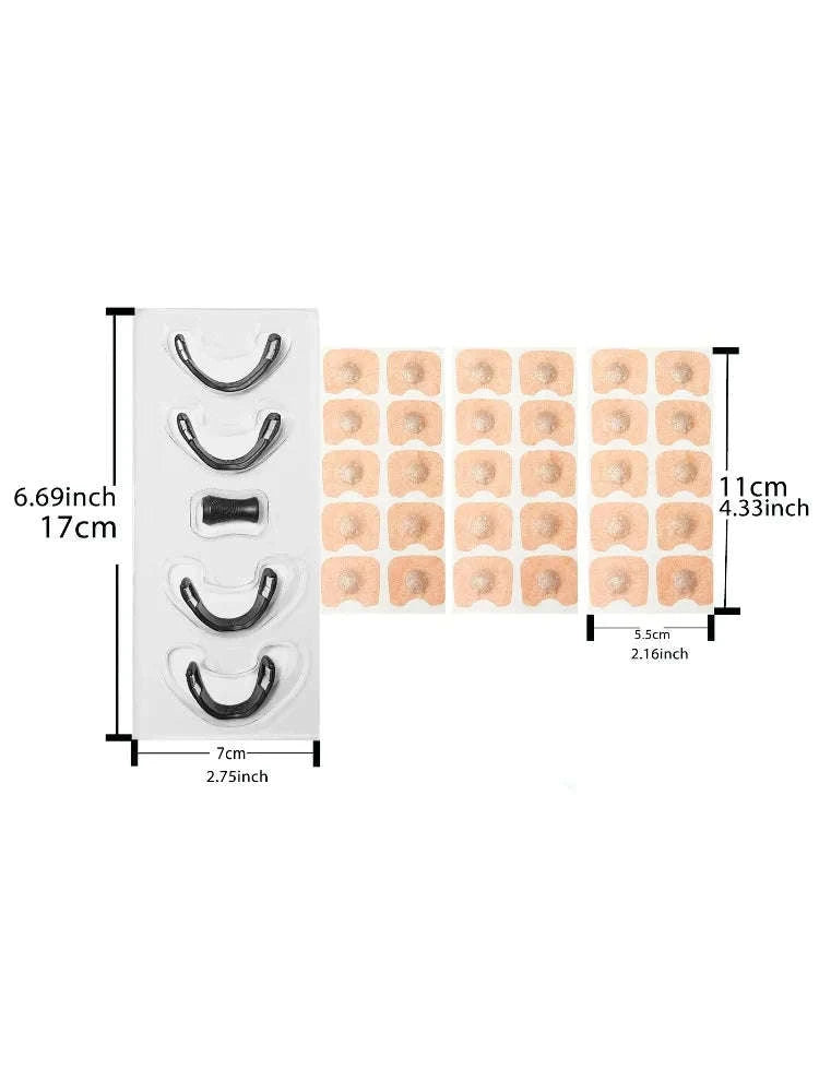 Magnetic Nasal Dilator Strips for Easier Breathing and Snoring Relief-SW-264 / United States