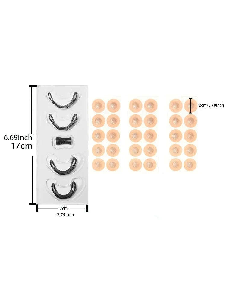 Magnetic Nasal Dilator Strips for Easier Breathing and Snoring Relief-SW-264 / United States