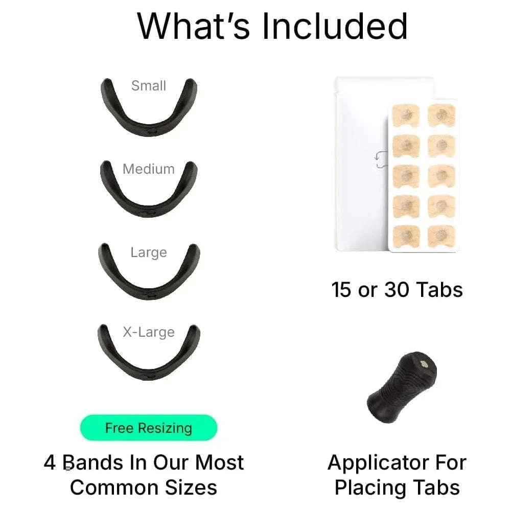 Magnetic Nasal Strip Kit for Easier Breathing and Snore Reduction-United States / 30PCS