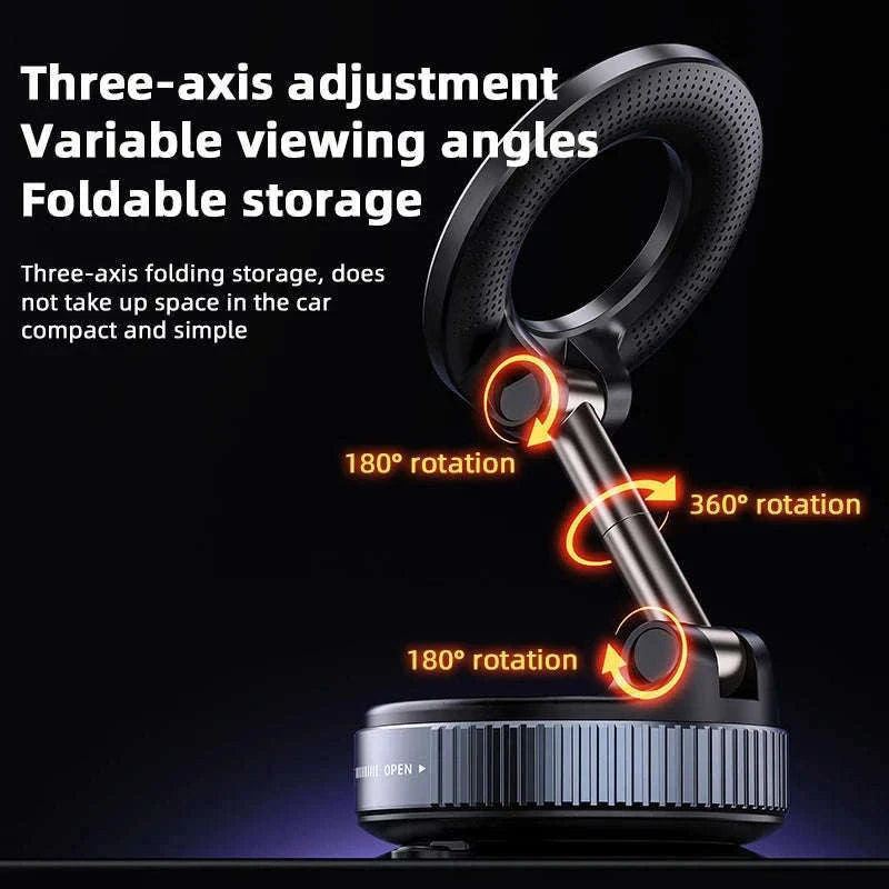 Magnetic Phone Holder with Three-Axis Rotation-Strong magnetic 1