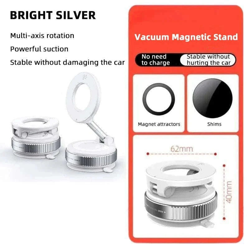 Magnetic Phone Holder with Three-Axis Rotation-Strong magnetic 1