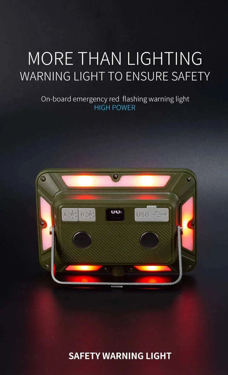 Magnetic Rechargeable LED Camping Light-W505 gray