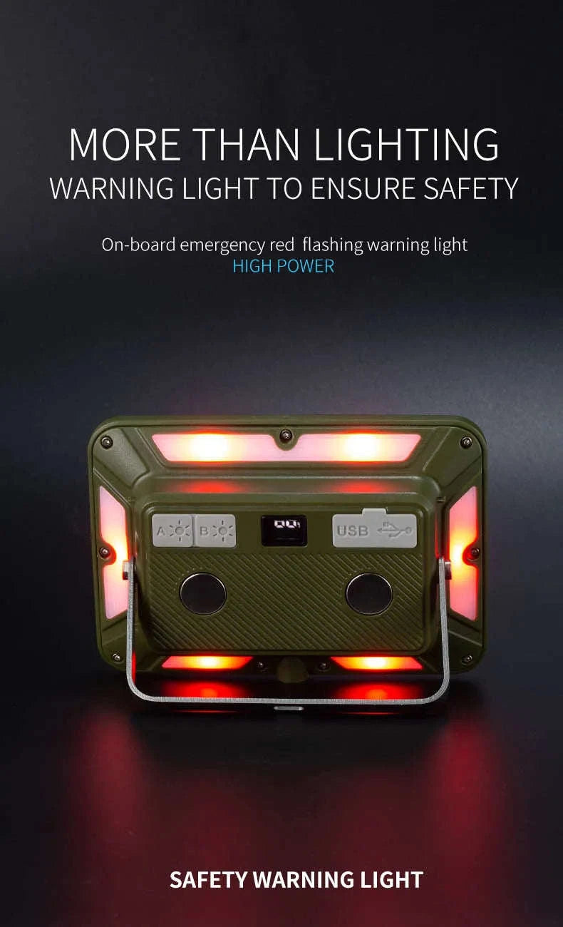 Magnetic Rechargeable LED Camping Light-W505 gray
