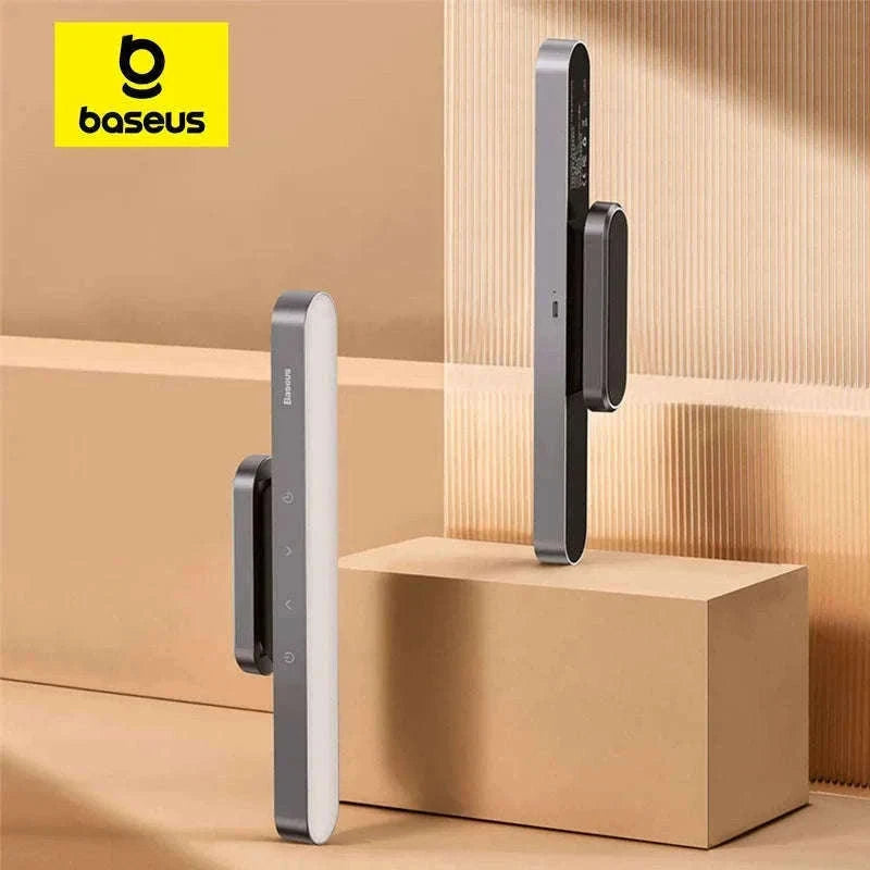 Magnetic Rechargeable LED Desk Light with Stepless Dimming-White