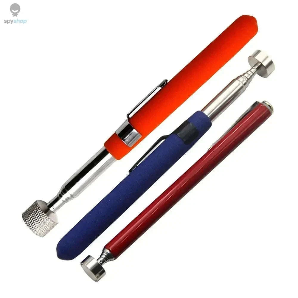 Magnetic Retractable Pickup Tool Set for Tight Spaces-10 pounds orange