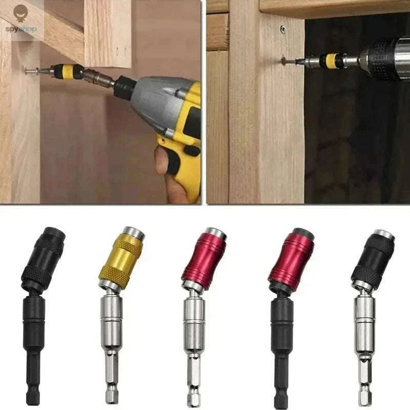 Magnetic Screwdriver Bits Set with Quick-Change Holder-red black