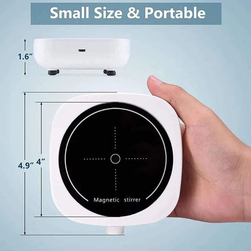 Magnetic Stirrer Mini Lab Portable Mixing Plate-No Plug
