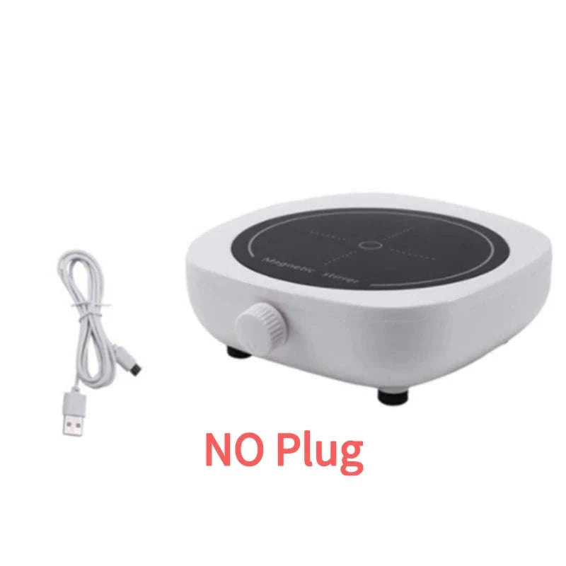 Magnetic Stirrer Mini Lab Portable Mixing Plate-No Plug