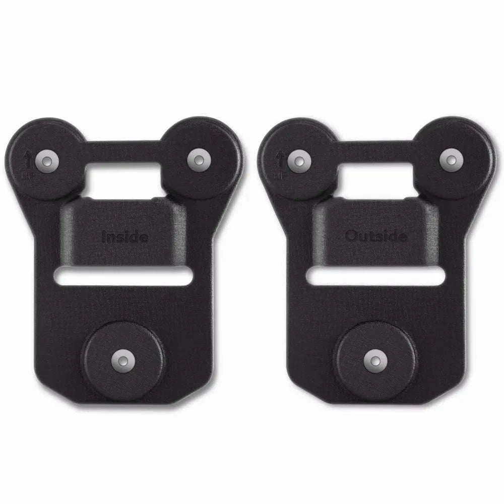 Magnetic Suction Back Clip for Body-Worn Cameras Secure Dual Magnet Hold-as photo