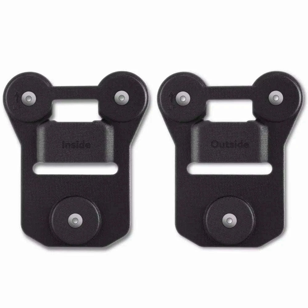 Magnetic Suction Back Clip for Body-Worn Cameras Secure Dual Magnet Hold-as photo