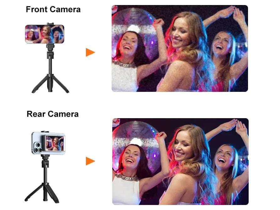Magnetic Vlog Selfie Monitor for Phone with 4" Wireless Screen-Dark Grey / United States