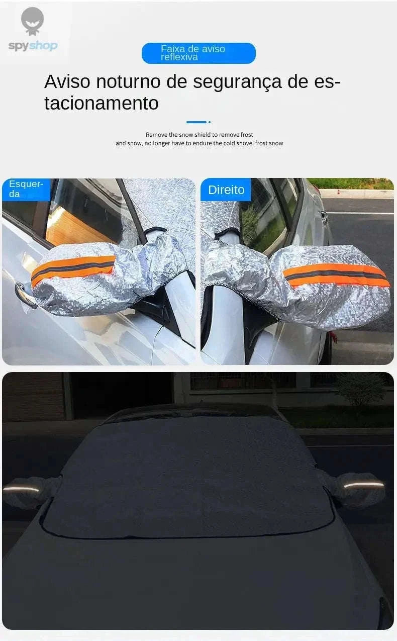 Magnetic Waterproof Car Windshield Sunshade Cover-Large magnet
