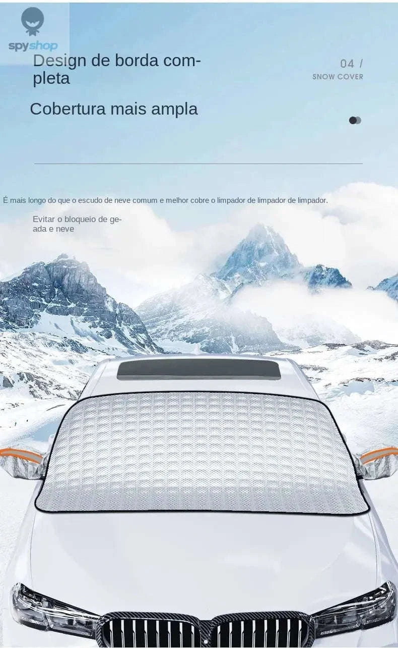 Magnetic Waterproof Car Windshield Sunshade Cover-No magnet small size