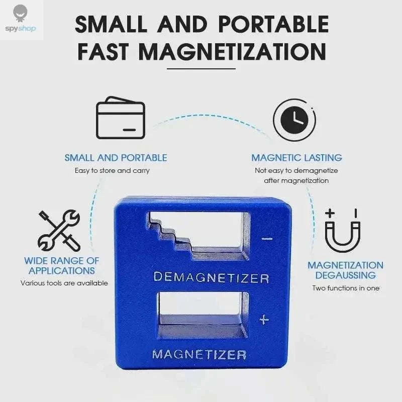 Magnetizer Demagnetizer Tool for Faster, More Accurate Tool Control-Blue