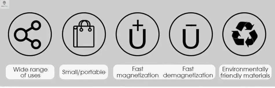 Magnetizer Demagnetizer Tool for Faster, More Accurate Tool Control-Blue